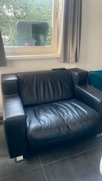 Jan de bouvier Bank 1,5 zits ( love seat) zwart, Huis en Inrichting, Banken | Sofa's en Chaises Longues, Ophalen, Gebruikt, Overige maten