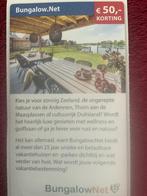 BungalowNet vakantie Voordeelbon, Drie personen of meer, 3 overnachtingen of meer