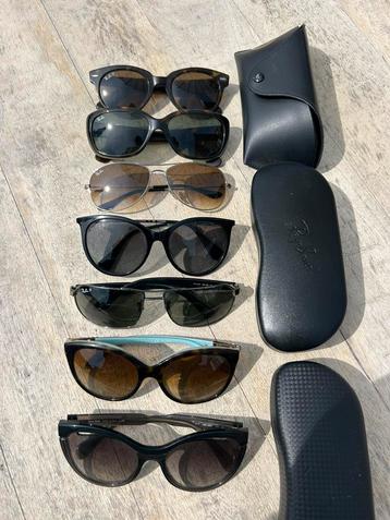 4x Ray Ban, 1 MiuMiu, 1 Tiffany, 1 Ralph Lauren beschikbaar voor biedingen