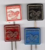 4 speldjes COBRA SLANG PLASTICS ANNEN (A3), Verzamelen, Verzenden, Gebruikt, Overige onderwerpen