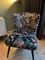 WOOOD Fleur Fauteuil - Fluweel - Snake Print - 58x77x65, Ophalen, Zo goed als nieuw, 50 tot 75 cm