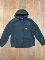 Carhartt Workwear Duck Sherpa Canvas Jack & Hoodie Zwart M, Kleding | Heren, Maat 48/50 (M), Zwart, Carhartt, Ophalen of Verzenden