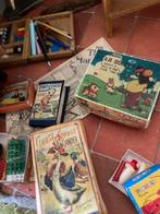 Poppenhuis vintage doos spel ganzenbord, Ophalen of Verzenden, Gebruikt, Poppenhuis