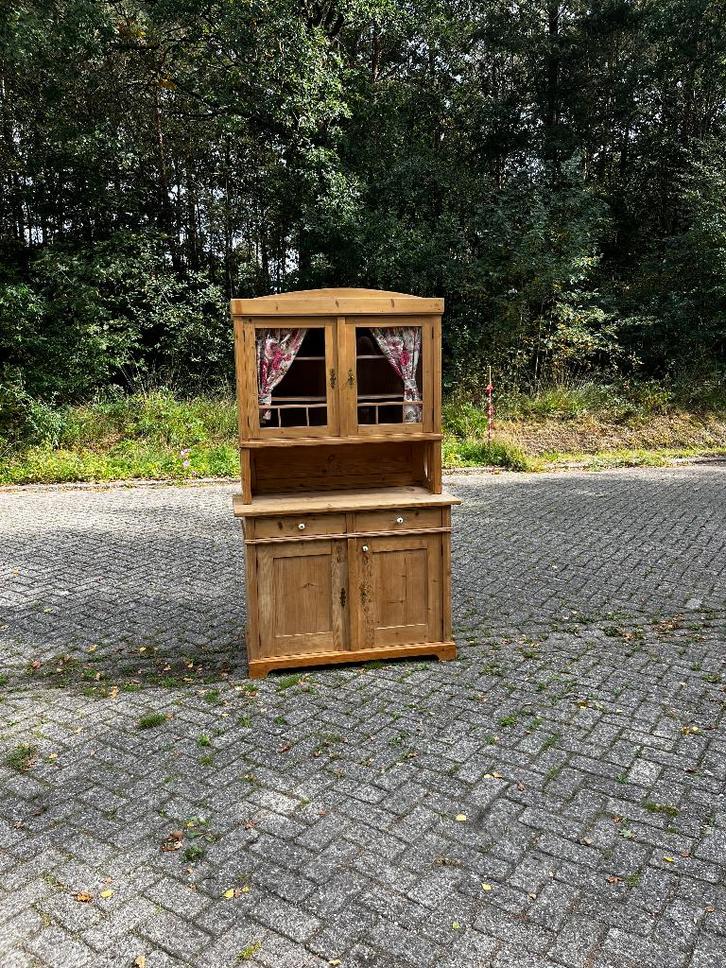 Grenen buffetkast | authentiek, Huis en Inrichting, Kasten | Buffetkasten, Gebruikt, 200 cm of meer, 100 tot 150 cm, 50 tot 75 cm