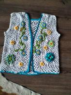 Handgehaakt bloemen gilet vest mt.42/44, Ophalen of Verzenden, Nieuw, Maat 42/44 (L)