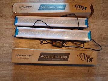 Seven Master Aquarium lamp 2 stuks beschikbaar voor biedingen