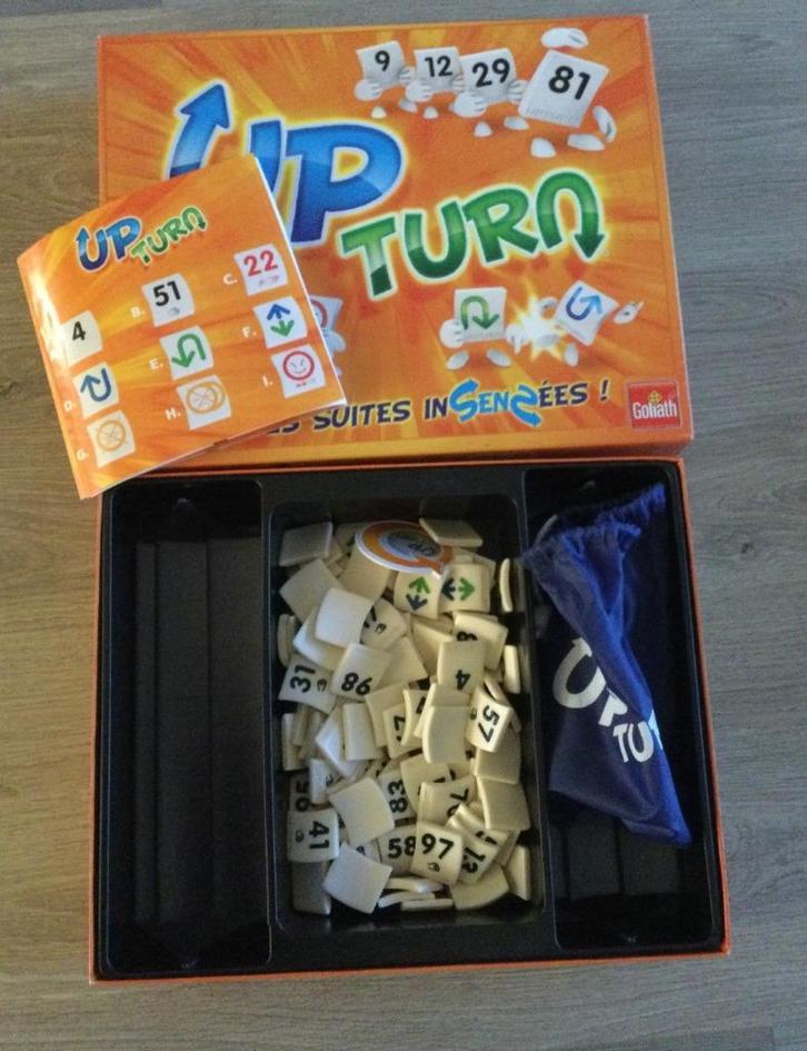 Upturn Cijfer spel, Hobby en Vrije tijd, Gezelschapsspellen | Bordspellen, Gebruikt, Een of twee spelers, Drie of vier spelers