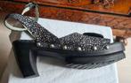 Zgn, maat 39, zwart-zilver-goudkleurig. Merk Jan Jansen, Kleding | Dames, Schoenen, Zwart, Ophalen of Verzenden, Zo goed als nieuw