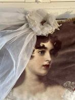 Brocante franse sluier, Ophalen of Verzenden