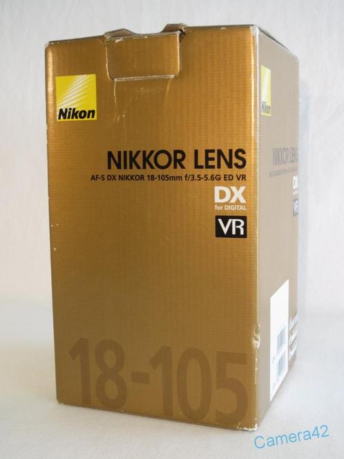Nikon AF-S DX NIKKOR 18-105mm f/3.5-5.6G ED VR, Audio, Tv en Foto, Fotografie | Lenzen en Objectieven, Gebruikt, Standaardlens