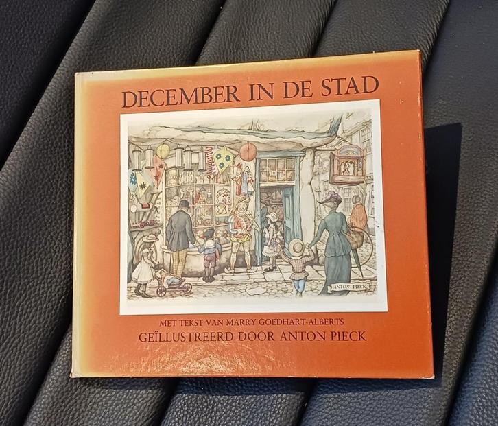 December in de Stad - Anton Pieck, Boeken, Sprookjes en Fabels, Gelezen, Ophalen of Verzenden