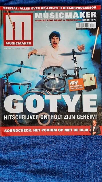MusicMaker 10-2011 Gotye De Dijk beschikbaar voor biedingen