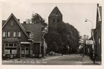 Geesteren, Gezicht op de Ned. Herv. Kerk - Cafe Baan - 1954, Verzamelen, Ansichtkaarten | Nederland, Ophalen of Verzenden, 1940 tot 1960