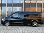 Mercedes-benz Vito 111 CDI Extra Lang Dubbel Cabine | Navi |, Auto's, Euro 5, Gebruikt, 4 cilinders, Zwart