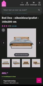 Bed Dex 1.60 m, zo goed als nieuw!, Huis en Inrichting, Ophalen, Eenpersoons, Zo goed als nieuw, 200 cm