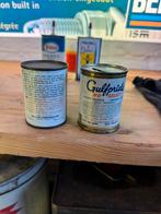 Vintage Zeldzame Gulf Olie Blikken, Ophalen of Verzenden, Gebruikt, Overige, Overige merken