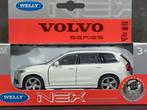 Volvo Xc90 white 1:36 Welly Pol, Hobby en Vrije tijd, Modelauto's | Overige schalen, Nieuw, Ophalen of Verzenden