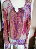 SUPER TRENDY India katoen blouse div. kleurenprint mt. S/M, Kleding | Dames, Blouses en Tunieken, Ophalen of Verzenden, Nieuw