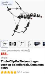 Thule ClipOn 9103 Fietsendrager Achterklep, Ophalen of Verzenden, 3 fietsen of meer, Gebruikt, Achterklepdrager
