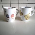 2 marjolein bastin  mokken  vivara, Huis en Inrichting, Ophalen of Verzenden, Zo goed als nieuw, Overige stijlen, Kop(pen) en/of Schotel(s)