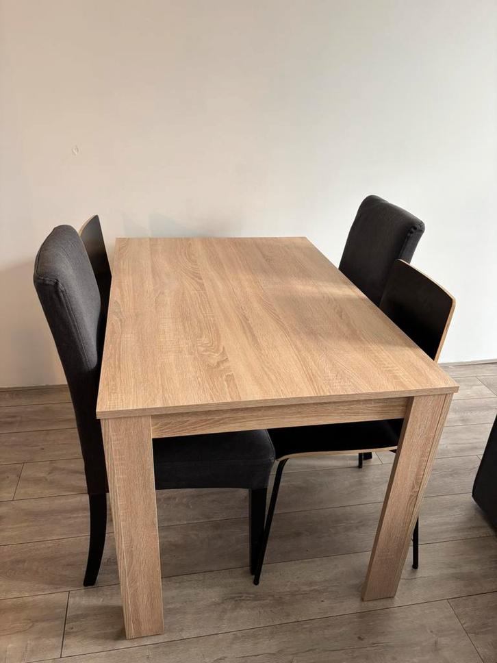 Eettafel eikenhout (zonder stoelen), Huis en Inrichting, Tafels | Eettafels, Zo goed als nieuw, 50 tot 100 cm, 200 cm of meer