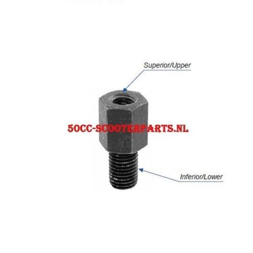 Adapter Spiegel M10 Rechts->M8 Rechts 0147 Rt6, Motoren, Tuning en Styling, Ophalen of Verzenden