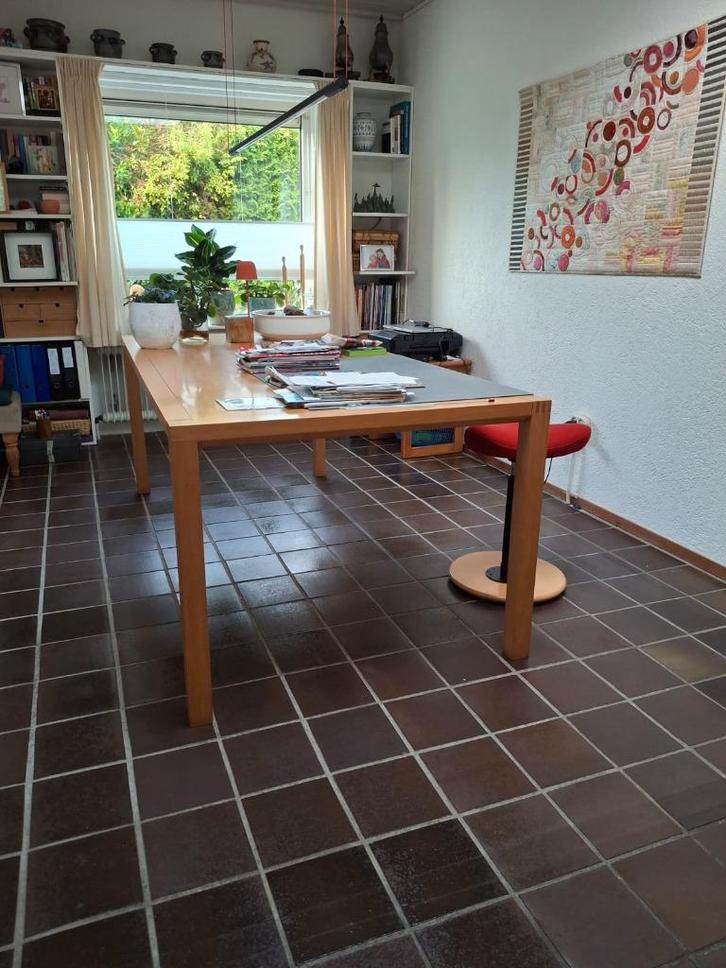 Vos Interieur Design eettafel, 195 x 90 cm, Huis en Inrichting, Tafels | Eettafels, Zo goed als nieuw, 50 tot 100 cm, 150 tot 200 cm