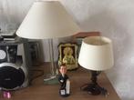 3 x tafel lampen, Ophalen, Zo goed als nieuw, Hout, Minder dan 50 cm