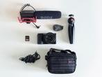 SONY ZV-E10 + 16-50mm + videomic/tripod/sd/tas, Ophalen, Zo goed als nieuw, Camera, Sony