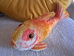 SALE: Steiff knuffel vis Flossy oranje geel, 26cm 1960-64, Ophalen of Verzenden