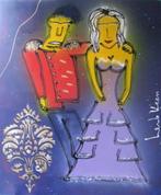 Schilderij Agnes Sorel - kunstenaar Henk Veen, Antiek en Kunst, Ophalen