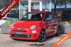 Fiat 500 Sport Turbo 80pk Gucci | Carplay | Cruise | Climate, Auto's, Keurmerk '100% Onderhouden', Gebruikt, Leder en Stof, 905 kg