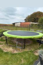 Trampoline met veiligheidsrand en net, Kinderen en Baby's, Speelgoed | Buiten | Trampolines, Ophalen, Gebruikt