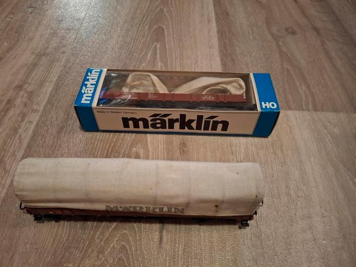 Marklïn HO huifwagons DB, Hobby en Vrije tijd, Modeltreinen | H0, Gebruikt, Wagon, Wisselstroom, Märklin, Ophalen of Verzenden