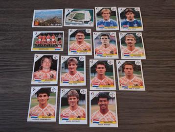 Panini World Cup Italia 90 spelers Nederland beschikbaar voor biedingen