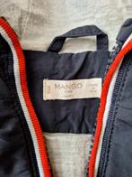 Donkerblauwe tussenjas maat 98, Kinderen en Baby's, Kinderkleding | Maat 98, Onbekend, Mango, Ophalen of Verzenden, Zo goed als nieuw