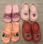 4x minnie mouse slippers en sandalen maat 28/29., Meisje, Overige typen, Ophalen of Verzenden, Zo goed als nieuw
