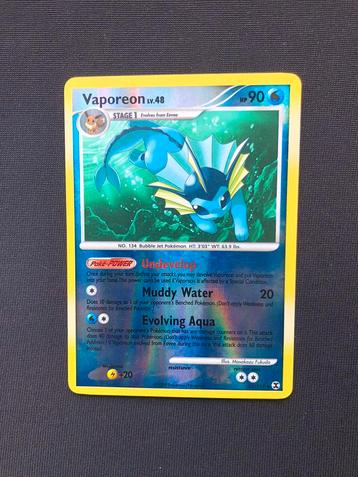 Vaporeon 34/111 - Rising Rivals - 2009 - Reverse Holo beschikbaar voor biedingen