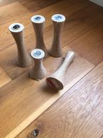 Bloomingville retro kurken kaarsenstandaard, Huis en Inrichting, Woonaccessoires | Kandelaars en Kaarsen, Bruin, Ophalen of Verzenden