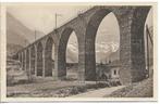 Trein - Lotschenbergbahn - 23092 - zwitserland, Ophalen of Verzenden, 1920 tot 1940, Ongelopen, Overig Europa