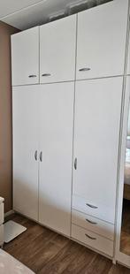 Witte kledingkasten, Ophalen, Gebruikt, 50 tot 75 cm, 150 tot 200 cm
