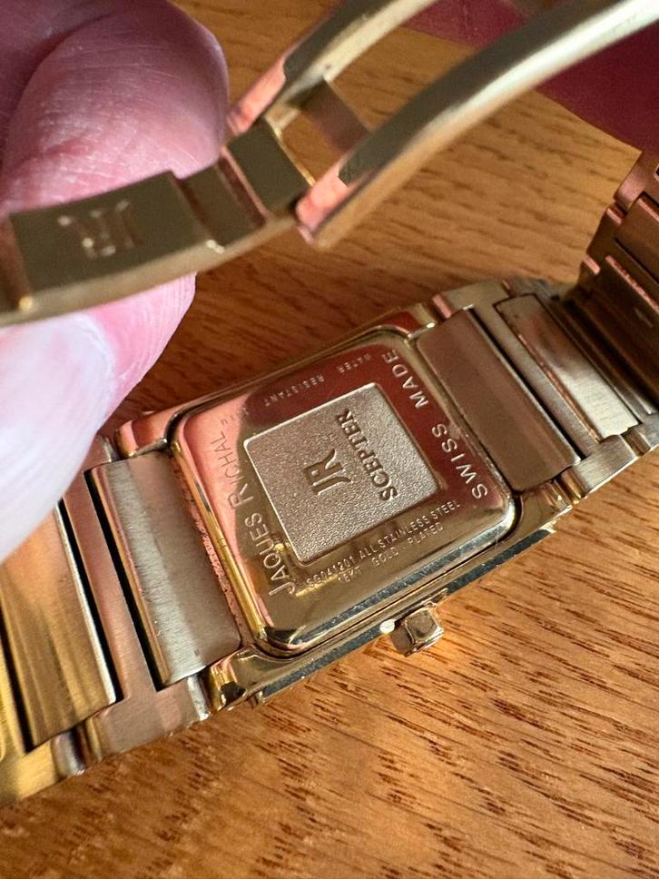 Jacques Richal Polshorloge, Sieraden, Tassen en Uiterlijk, Horloges | Heren, Gebruikt, Polshorloge, Overige merken, Staal, Ophalen of Verzenden