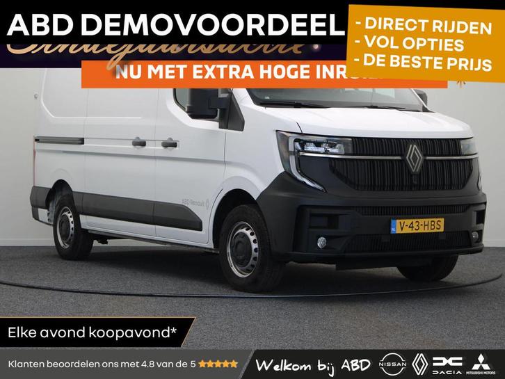 Renault Master T35 2.0 dCi 130pk L2H2 Advance | Laadruimtebe, Auto's, Bestelauto's, Bedrijf, Te koop, Airbags, Airconditioning