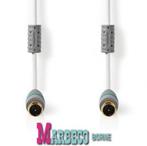 Antennekabel F-Male Quick - F-Male Quick 1 meter grijs