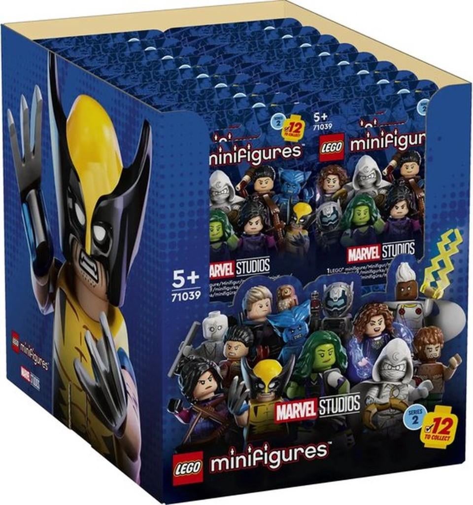 71039 LEGO Minifiguren Marvel Serie 2 -doos 36 stuks-Nieuw!, Ophalen of Verzenden, Nieuw, Complete set, Lego