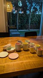 Blond amsterdam servies pastel, Huis en Inrichting, Keuken | Servies, Ophalen, Blond Amsterdam, Zo goed als nieuw, Kop(pen) en/of Schotel(s)