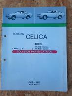 Toyota Celica TA40B + RA40B onderdelen catalogus 1977-81, Ophalen of Verzenden