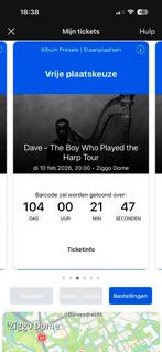 Staaplaatsen Dave Ziggo dome, Tickets en Kaartjes, Drie personen of meer