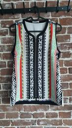 Leuke JJ Garella Gekleurde Top Maat M - Heel Goed Staat, Ophalen of Verzenden, Maat 38/40 (M), Zonder mouw