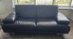 fraaie leren Natuzzi bank, Huis en Inrichting, Ophalen, Gebruikt, Tweepersoons, Modern, strak